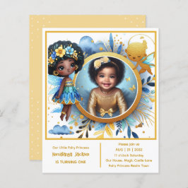 Foto Aniversário Pequena Fada Negra Princesa Afric