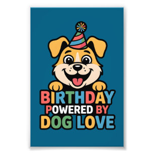 Foto Aniversário Poderoso pelo Amor Canino Design