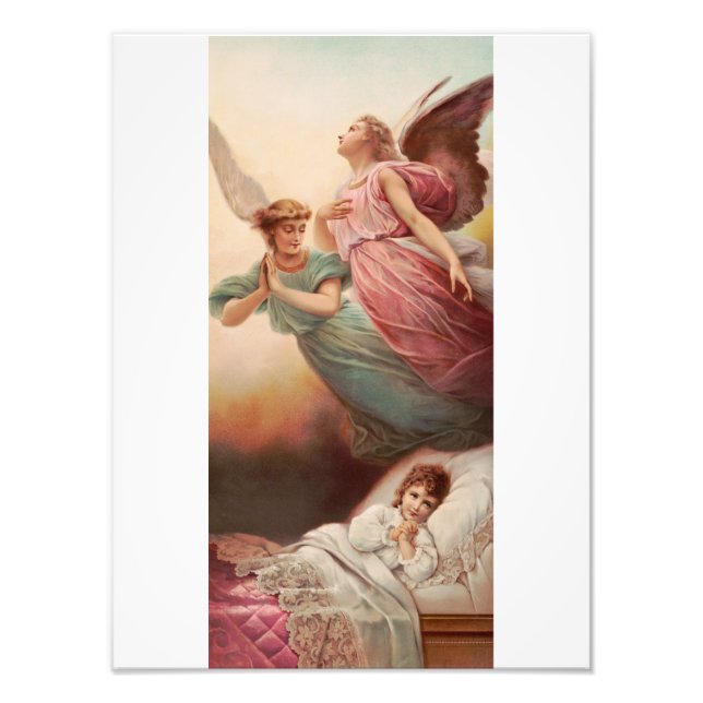 Foto Anjos Guardiões com criança (Frente)