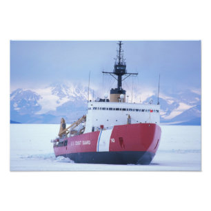 Foto Antártida, Ilha de Ross, Estação McMurdo, USCG
