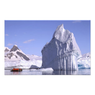 Foto Antártida, Península Antártica. Zodiak e