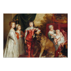 Foto Anthony van Dyck - Cinco Filhos Mais Velhos de Cha