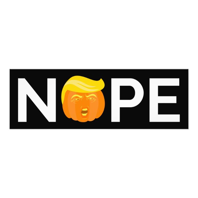 Foto Anti-Trump - Nope Halloween Edition I (Frente)