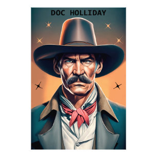 Foto Antiga lenda ocidental Doc Holliday