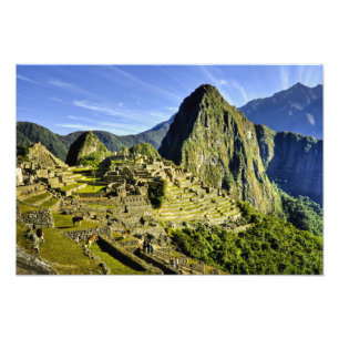 Foto Antiga Machu Picchu, último refúgio do 2