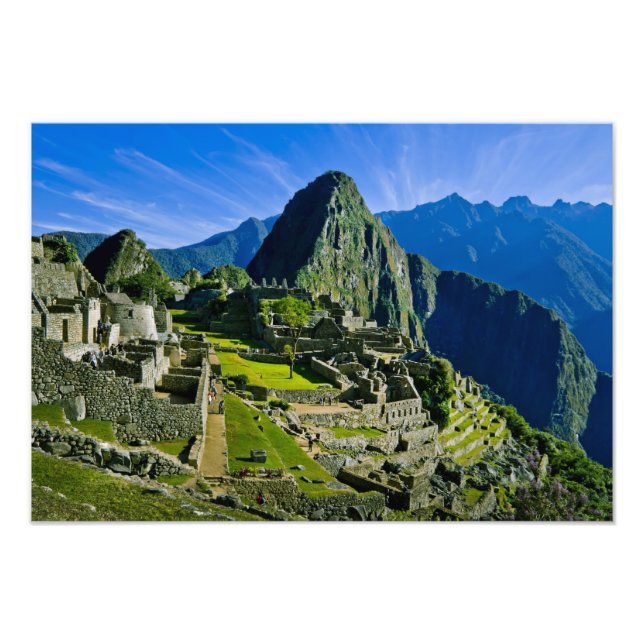 Foto Antiga Machu Picchu, último refúgio dos 2 (Frente)