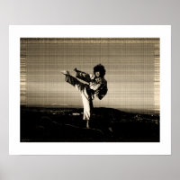 'Foto antiga' taekwondo poster