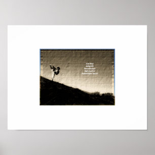 'Foto antiga' Taekwondo tenets poster