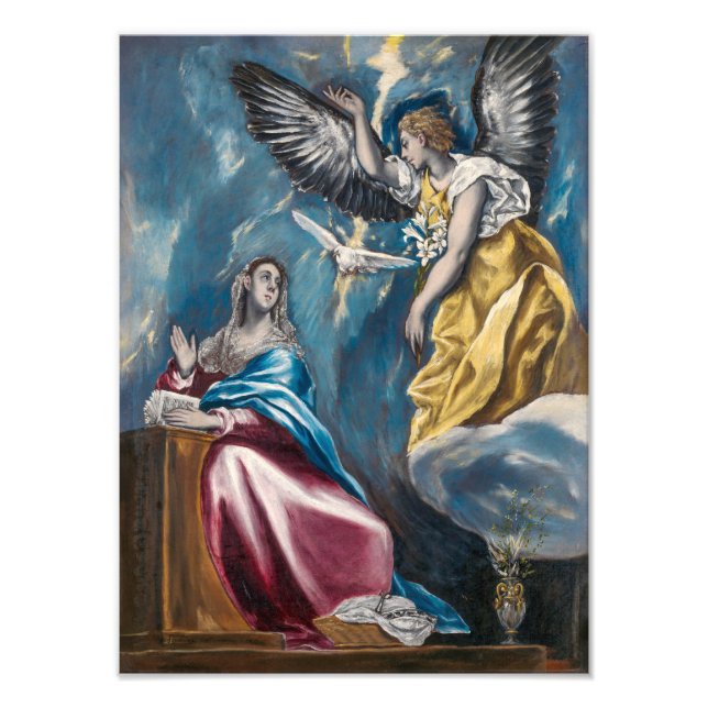 Foto Anunciação | El Greco | (Frente)