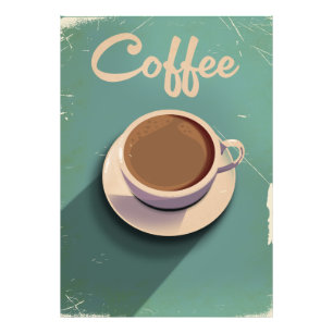 Foto Anúncio antigo de café