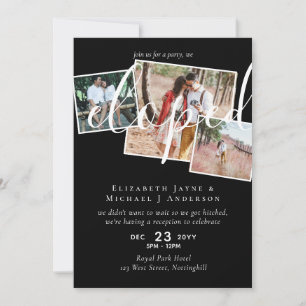 FOTO Anúncio de Casamento às Furas Recepção Festa