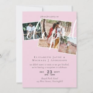 FOTO Anúncio de Casamento às Pressas Festa de Rece