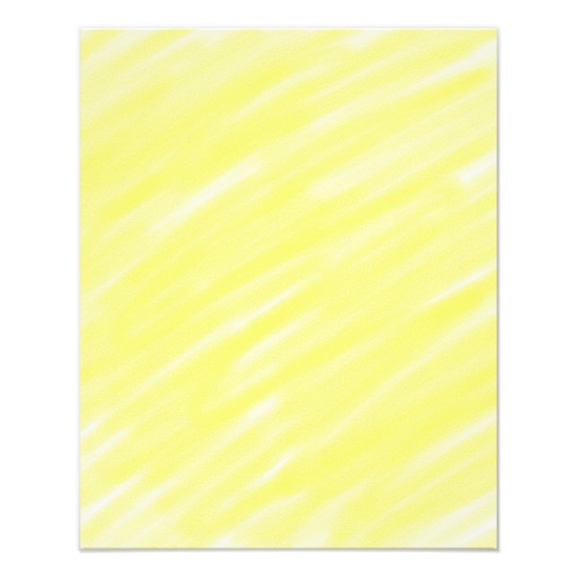 Foto anúncio pastel amarelo personalizado de cor sólida (Frente)