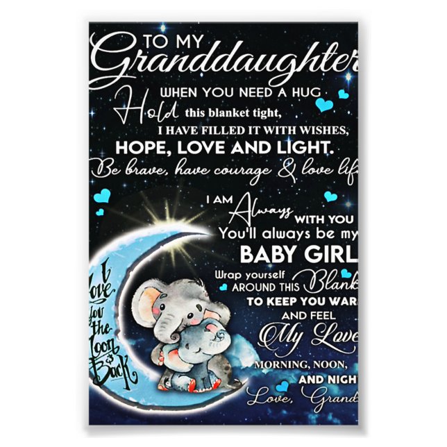 Foto Ao Presente De Aniversário De Elefante Da Minha Fi (Frente)