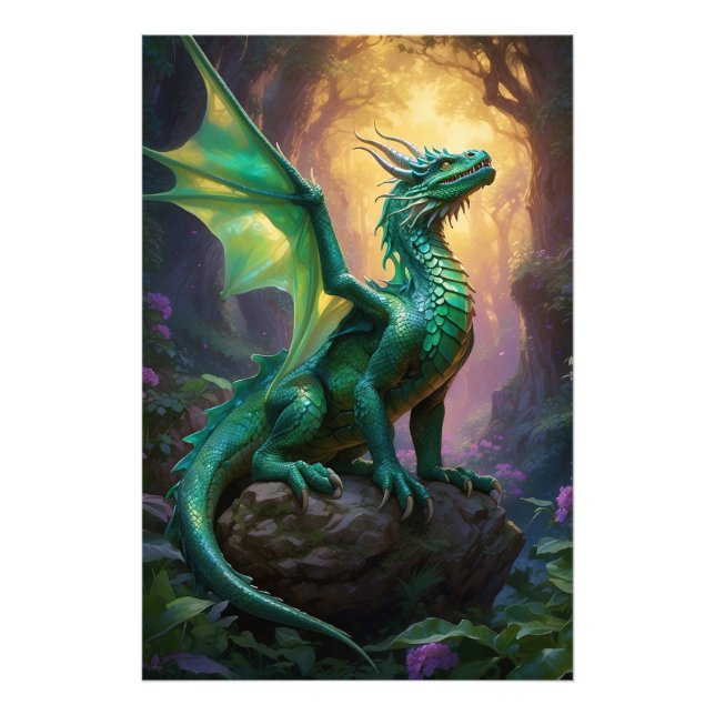 Foto *~* AP88 Magical Fantasy Dragon Wall Art 11 (Frente)