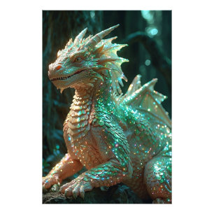 Foto *~* AP88 Shimmering Fantasy Dragon Wall Art 8