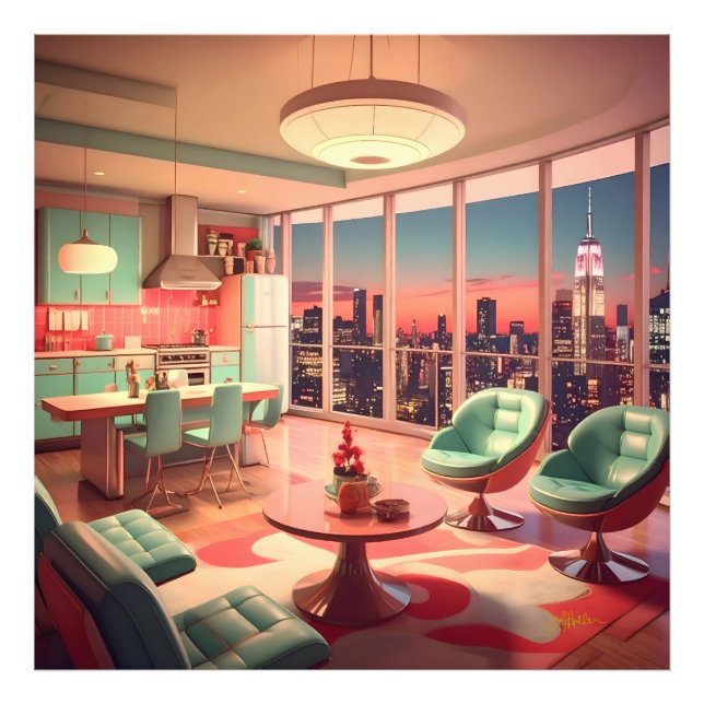 Foto Apartamento Penthouse Futurista Atômico (Frente)