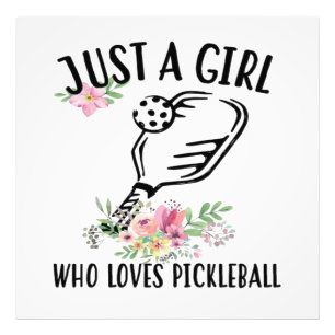 Foto Apenas uma garota que ama Pickleball