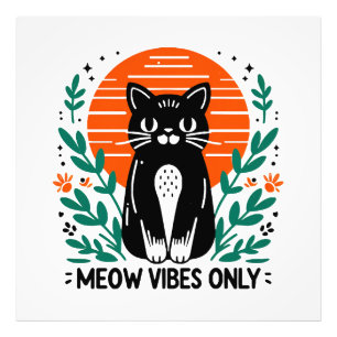 Foto apenas vibrações de gato
