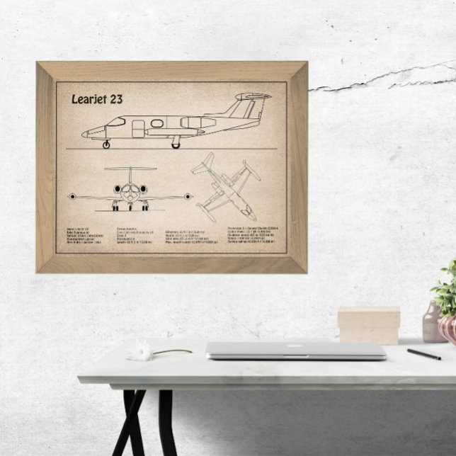 Foto Aprenda 23 - Planos de desenho de projeto de avião (Criador carregado)