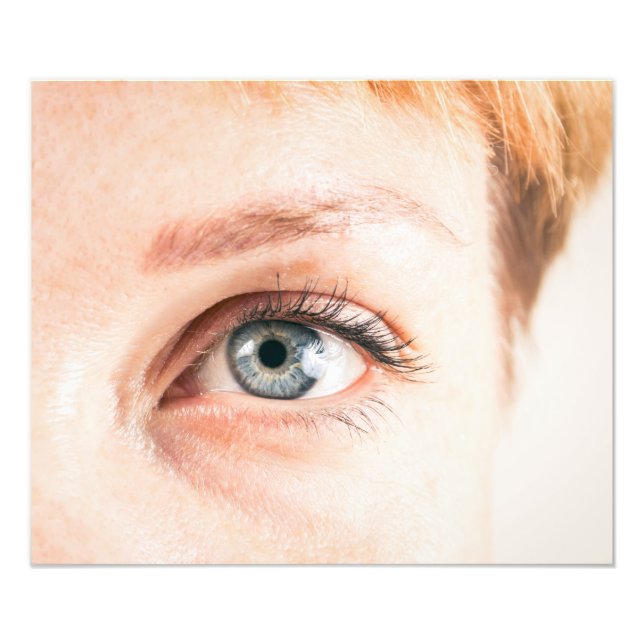 Foto Aproximação dos olhos humanos (Frente)