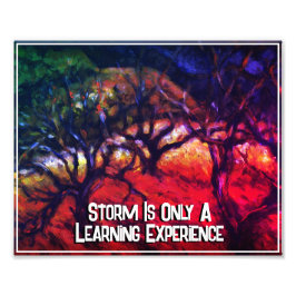 Foto Aproximando-se da tempestade é apenas uma experiên