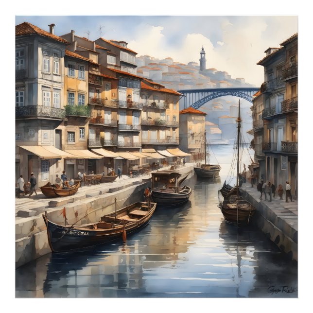 Foto Aquarela do Porto (Frente)