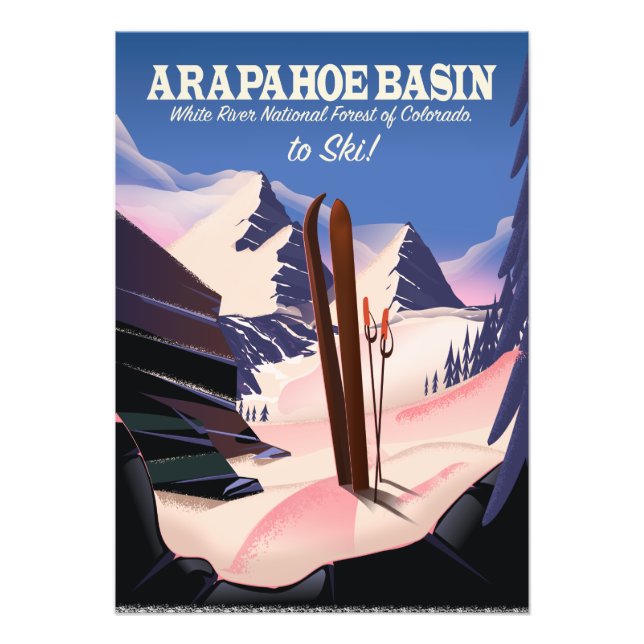 Foto Arapahoe Basin, Floresta Nacional White River Esqu (Frente)
