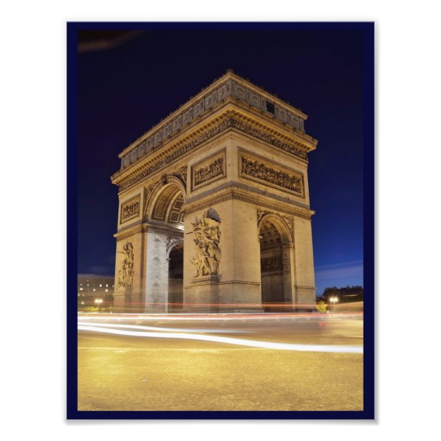Foto Arc de Triomphe de l'Étoile em Paris (Frente)