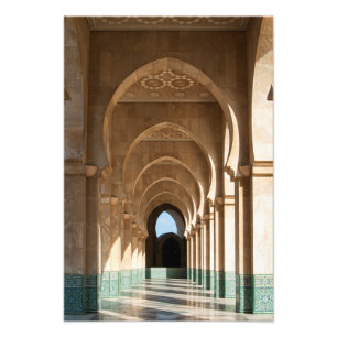 Foto Archway na Mesquita Hassan II, Casablanca, Marroco
