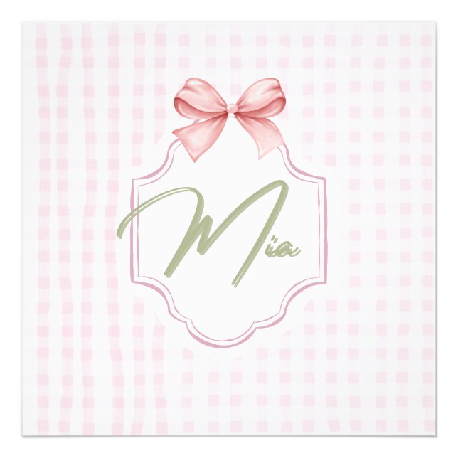Foto Arco de Enfermeira Mia Baby Girl Personalizado & G (Frente)