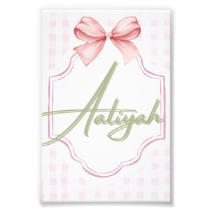 Foto Arco de Enfermeira Personalizada da Aaliyah Baby G