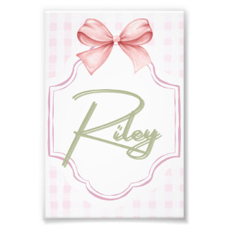Foto Arco de Ensino da Riley Baby Girl Personalizado