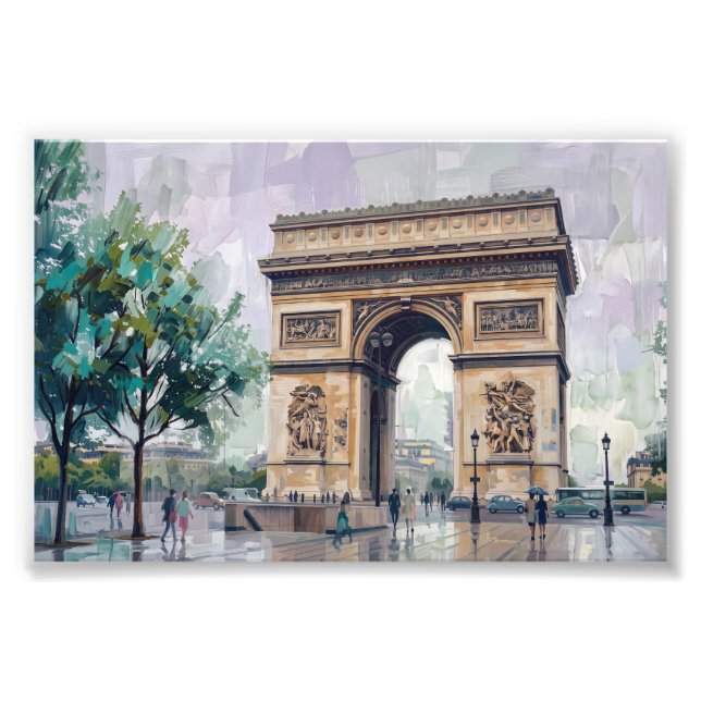 Foto Arco do Triunfo, Paris, França (Frente)