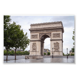 Foto Arco do Triunfo Paris França Marco