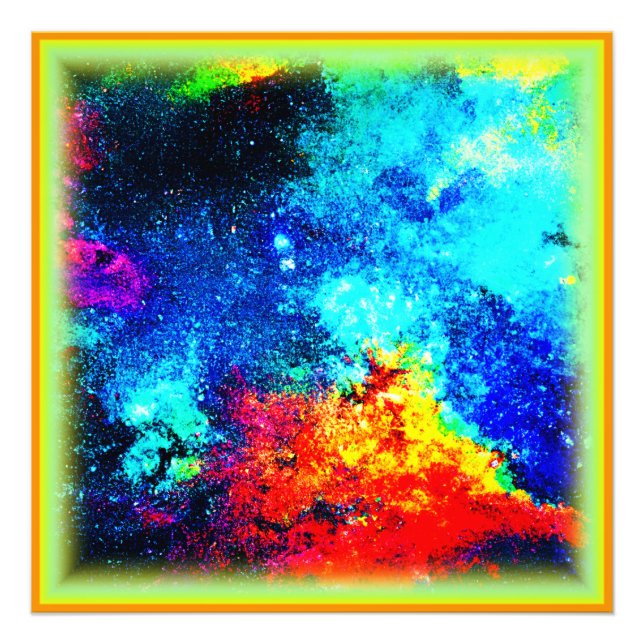 Foto Arco-Íris de Cores de Nebulae. Comprar Agora (Frente)