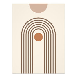 Foto Arco-íris e Sol, Arte Geométrica Abstrata Boho