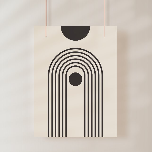 Foto Arco-íris e Sol, Arte Geométrica Abstrata Boho (Criador carregado)