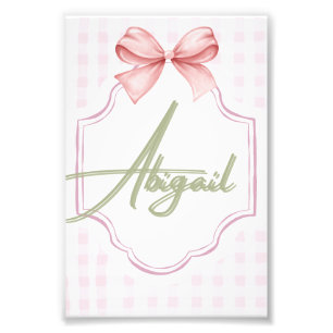 Foto Arco Personalizado de Enfermeira Abigail Baby Girl