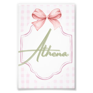 Foto Arco Personalizado de Enfermeira Athena Baby Girl 