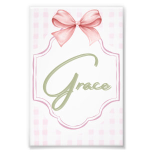 Foto Arco Personalizado de Enfermeira Grace Baby Girl &