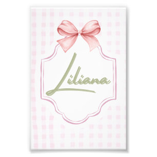 Foto Arco Personalizado de Nursery Liliana Baby Girl &G