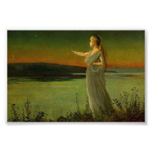 Foto Ariadne em Naxos John Atkinson Grimshaw
