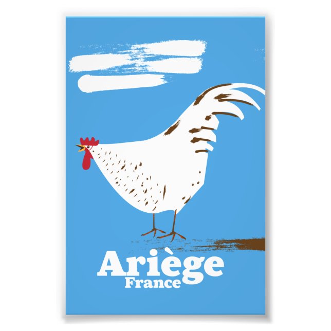 Foto Ariège France poster de viagens. (Frente)