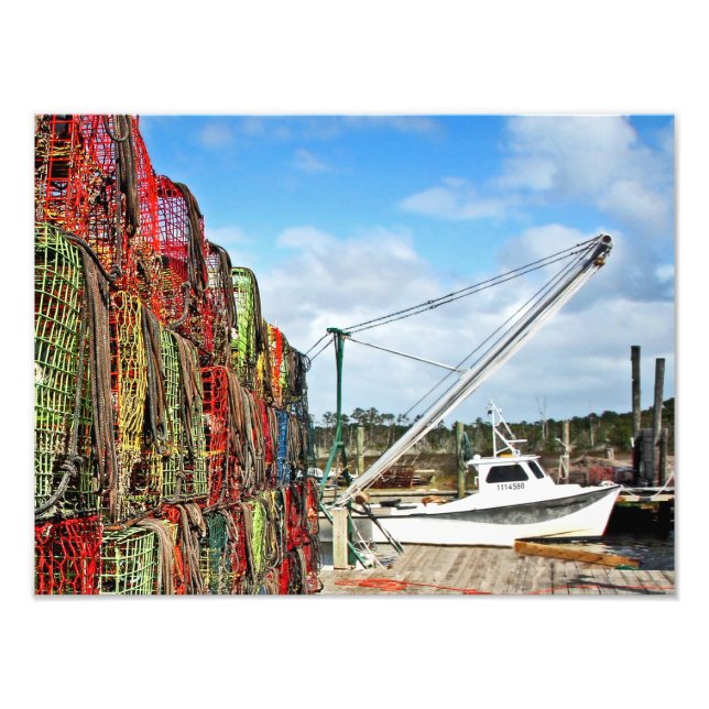 Foto Armações de Caranguejo Empilhadas e Prontas (Frente)