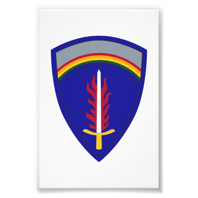 Foto Army Europe USAREUR Insignia (Frente)