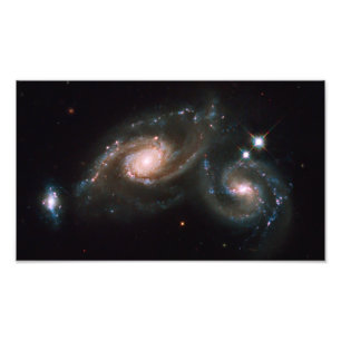 Foto Arp 274 Galáxias Espaço NASA