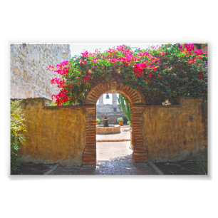 Foto Arqueiro da Missão San Juan Capistrano Courtyard