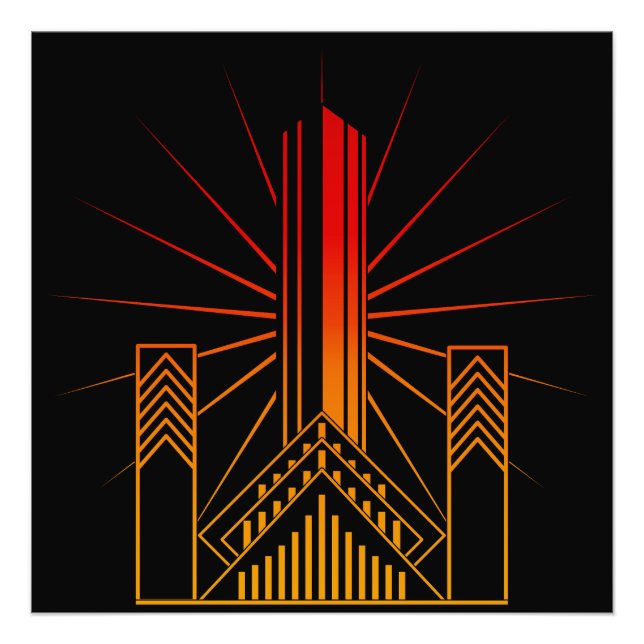 Foto Art Deco Edifícios (Frente)