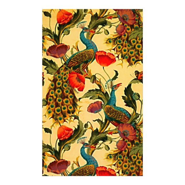 Foto Art Nouveau Elegance: Sidewall, The Peacock, 1896 (Frente)